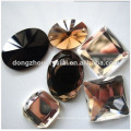 Flat Back Mirror Glass Beads